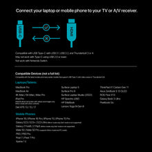 Load image into Gallery viewer, USB-C to HDMI Cable, Directional