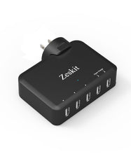 Load image into Gallery viewer, Desktop Charger - 5 USB Ports