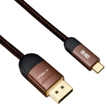 Load image into Gallery viewer, X-Tech™ 16K Bi-Directional USB-C to DisplayPort 2.1 Cable
