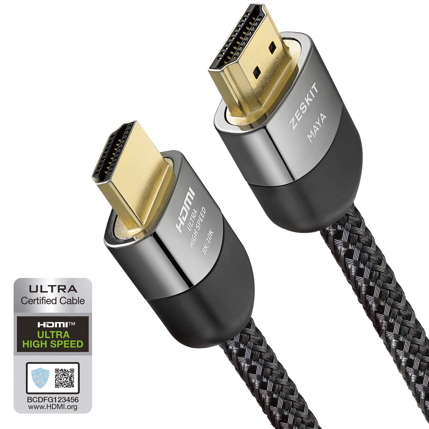Zeskit Maya 8K Certified Ultra High Speed HDMI 2.1 Cable 48Gbps product image